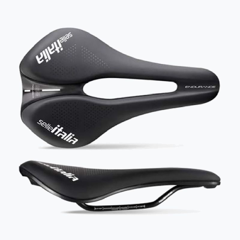 Sedlo na bicykel Selle Italia Novus Boost Evo Endurance Tm, Superflow, Maganese Rail, Soft-Trek white