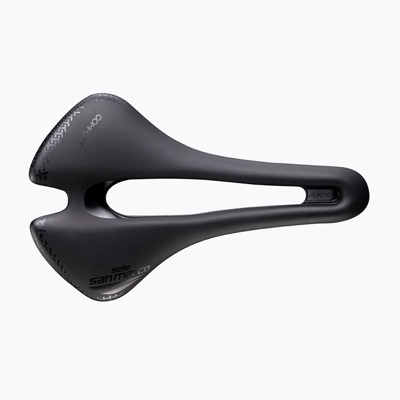Pánske sedlo na bicykel SAN MARCO Aspide Dynamic Comfort Short Open black 2