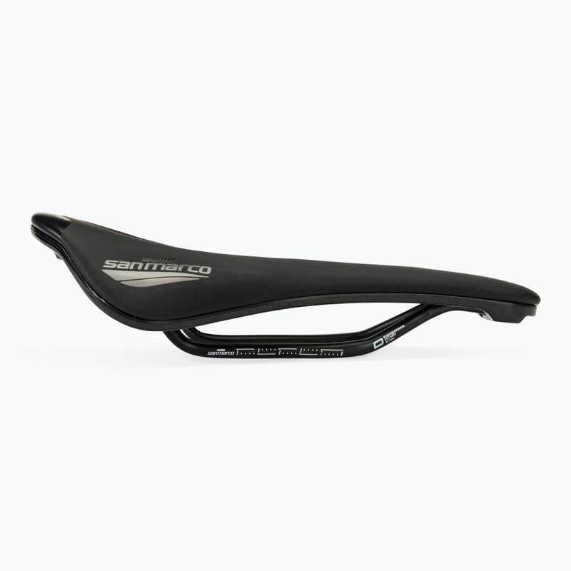 Cyklistické sedlo SAN MARCO Shortfit 2.0 Dynamic Narrow Open black 2