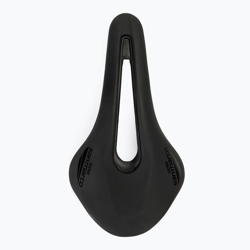 Cyklistické sedlo SAN MARCO Shortfit 2.0 Sport Narrow Open black 3