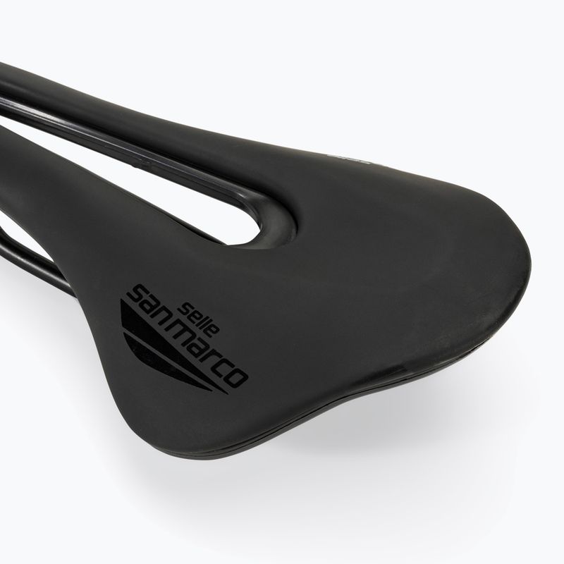 Cyklistické sedlo SAN MARCO Shortfit 2.0 Sport Narrow Open black 5