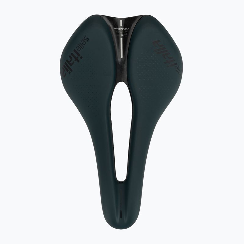 Cyklistické sedlo Selle Italia Novus Boost Evo Gravel TM Superflow, Manganese Rail, Soft-Trek blue 3