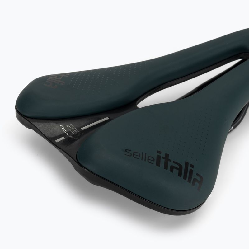 Cyklistické sedlo Selle Italia Novus Boost Evo Gravel TM Superflow, Manganese Rail, Soft-Trek blue 5