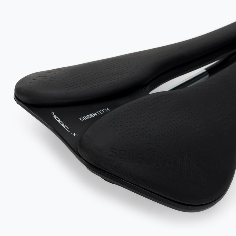 Sedlo na bicykel Selle Italia Model X Superflow, Fec Alloy Rail čierne 5