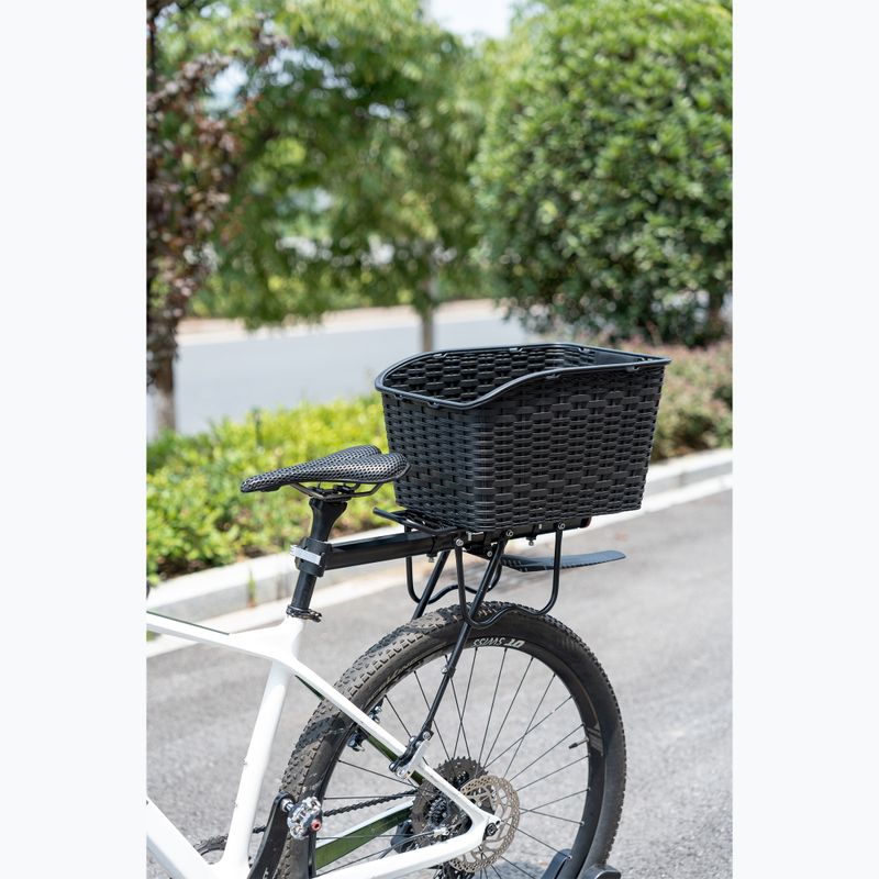 Košík na bicykel Kosz Rockbros 330003001 Rear Bicycle Basket black 8