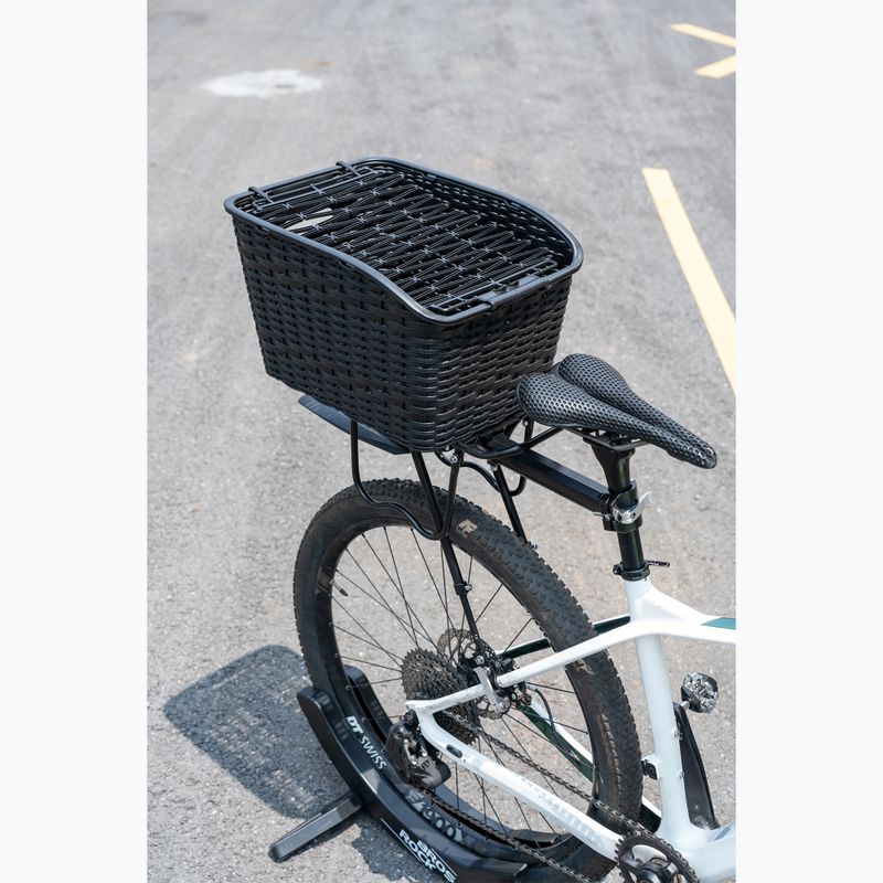 Košík na bicykel Kosz Rockbros 330003001 Rear Bicycle Basket black 9