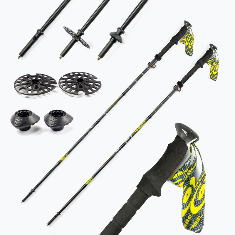 Trekingové palice GABEL FR-5 FL LITE XTS black 7008391700000 7