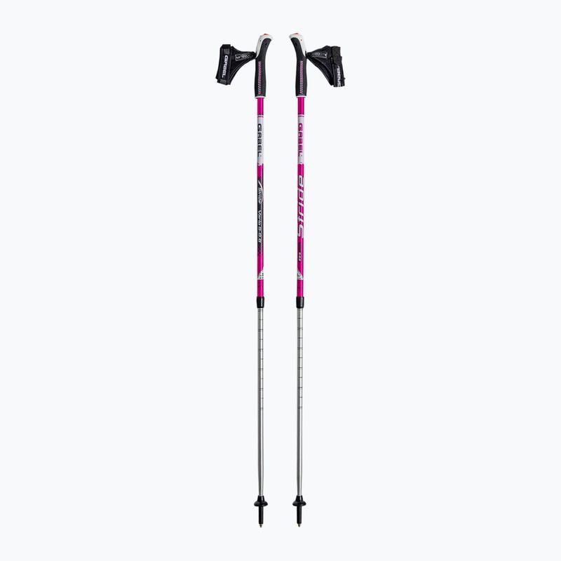 Palice na nordic walking GABEL Vario S - 9,6 pink 7008350620000