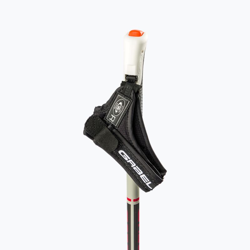 Palice na nordic walking GABEL Strech ICE sivé 7008352630000 3