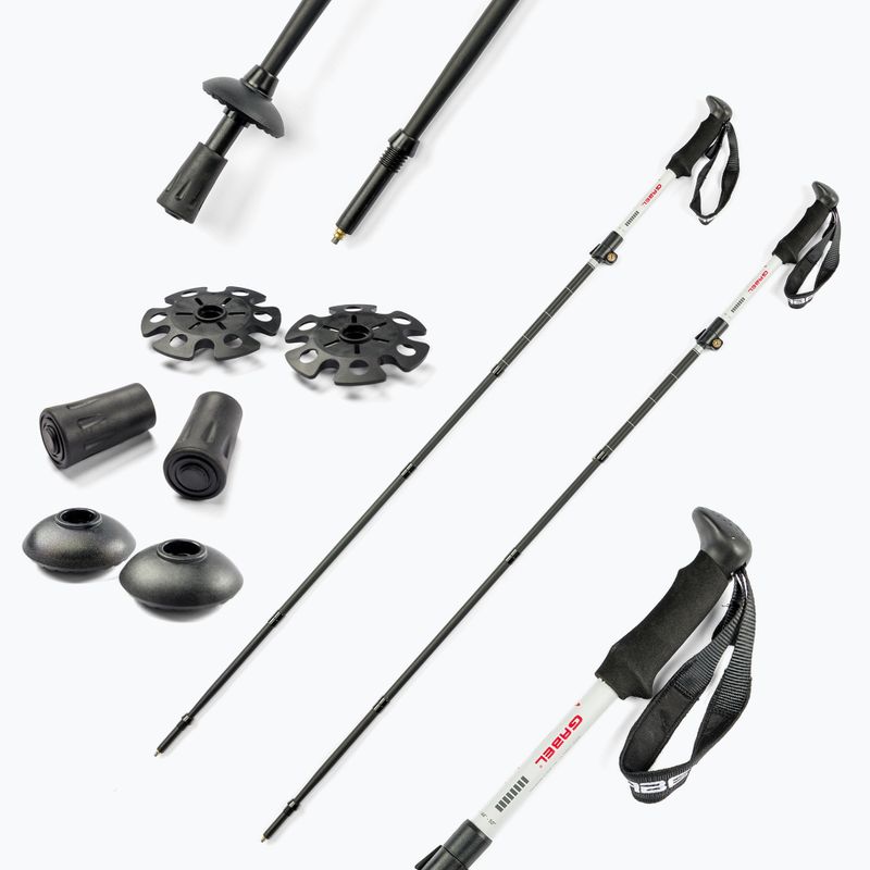 Trekingové palice GABEL XTR ALU EF čierne 7008392730000 6