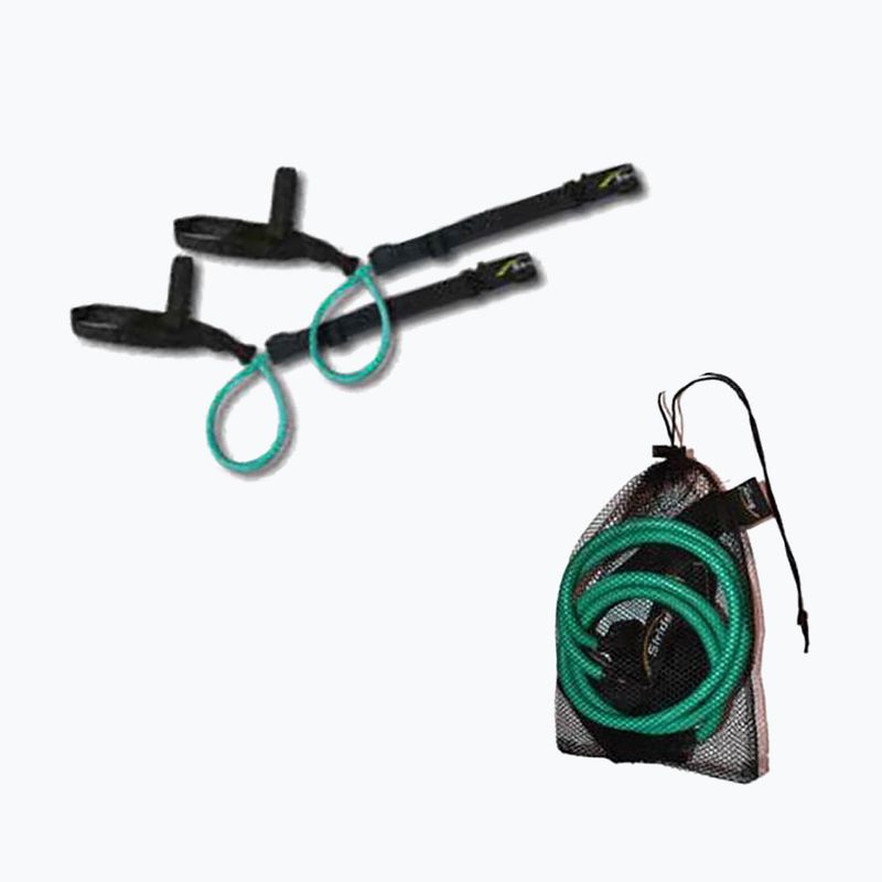 Posilňovacie gumy k holám na nordic walking GABEL Stride Power NW Rubber 20 lb green