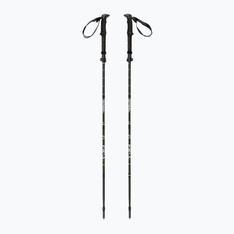 Trekingové palice GABEL FR-3 FL Lite XTR čierno-šedé 7939192