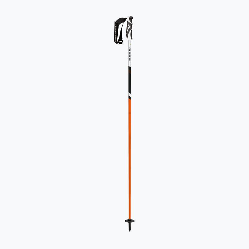 Lyžiarske palice GABEL Carbon Cross oranžové matné 4