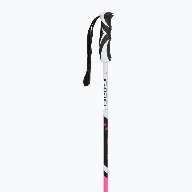 Lyžiarske palice GABEL Carbon Cross pink 2
