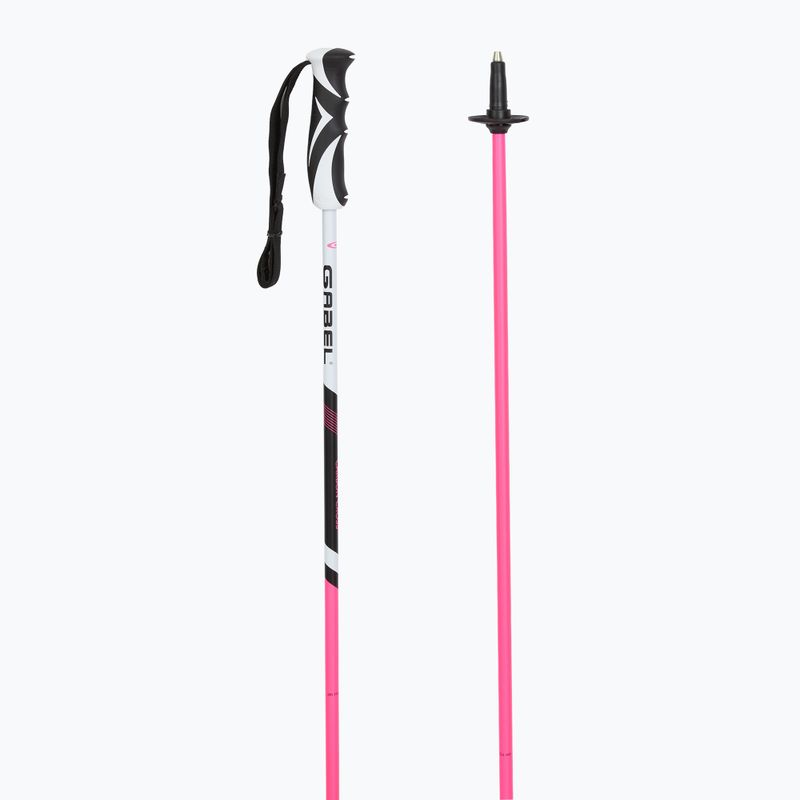 Lyžiarske palice GABEL Carbon Cross pink 3