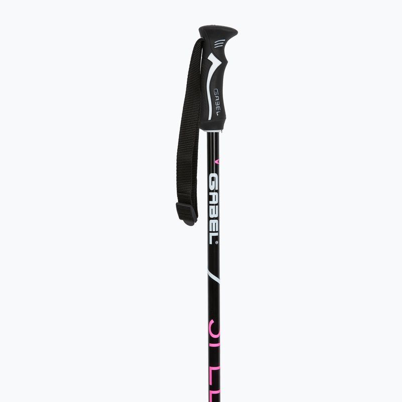 Lyžiarske palice GABEL Speed black/pink 2