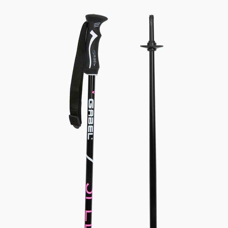 Lyžiarske palice GABEL Speed black/pink 3