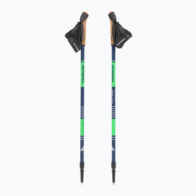 Nordic walking palice GABEL Stretch Carbon Lime 5