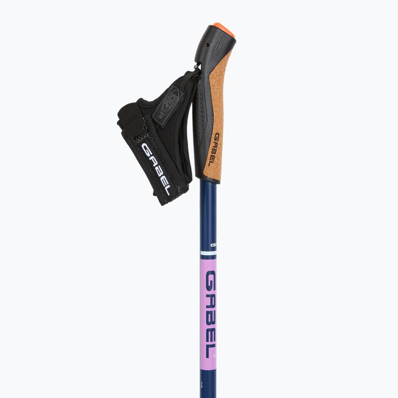 Nordic walking palice GABEL Strech Carbon purple 2