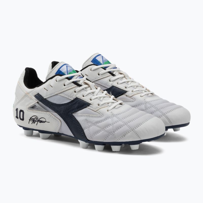 Pánske kopačky Diadora Match Winner RB Italy OG MDPU white and blue DD-101.172359-C1494 5