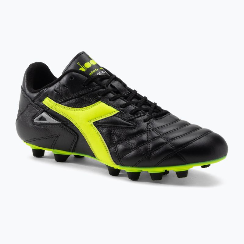 Pánske kopačky Diadora Match Winner RB Italy LT MDPU black-green DD-101.172363-C0004