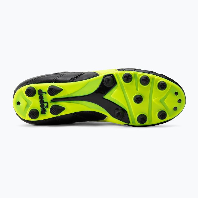 Pánske kopačky Diadora Match Winner RB Italy LT MDPU black-green DD-101.172363-C0004 4