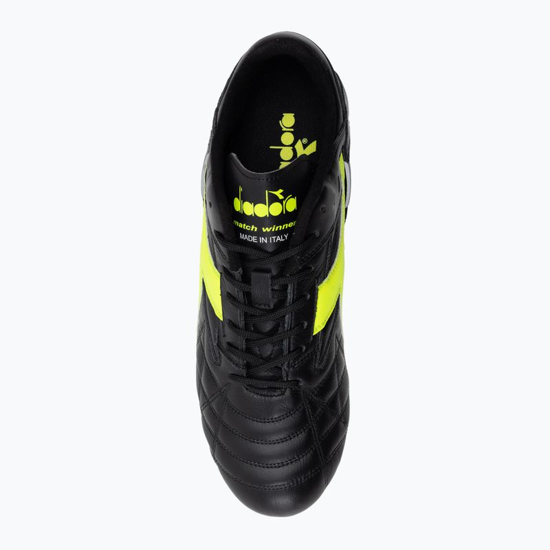 Pánske kopačky Diadora Match Winner RB Italy LT MDPU black-green DD-101.172363-C0004 6