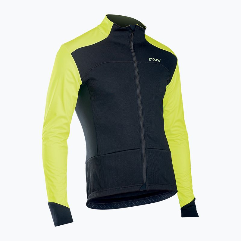Northwave Reload SP 41 pánska cyklistická bunda black/yellow 89201315_41