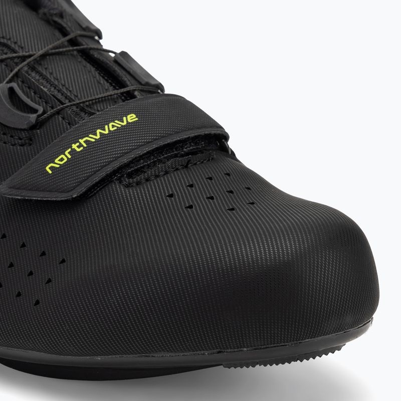 Pánske cyklistické tretry Northwave Core Plus 2 black/yellow fluo 7