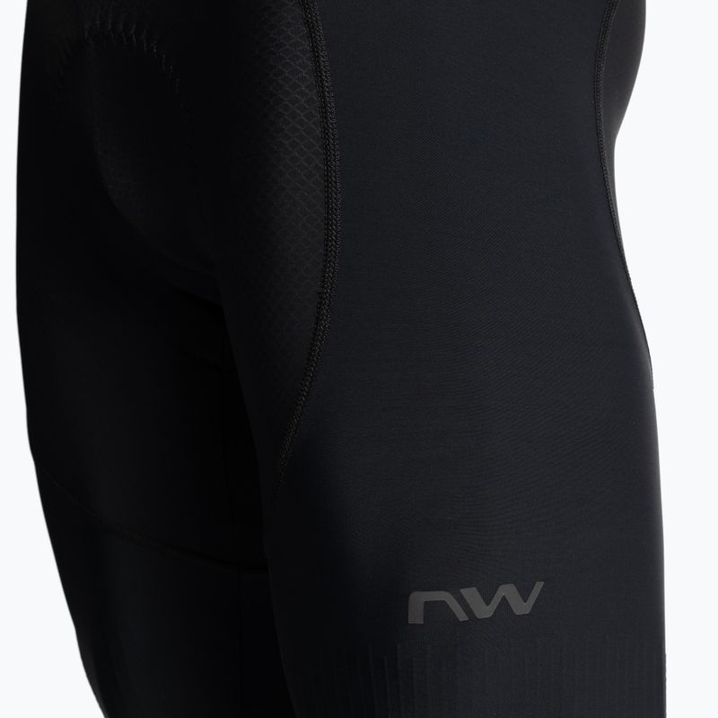 Pánske cyklistické šortky Northwave Fast Bibshort black 89211011 3