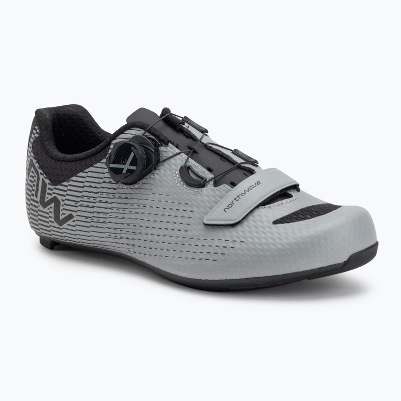 Pánska cestná obuv Northwave Storm Carbon 2 silver/reflective
