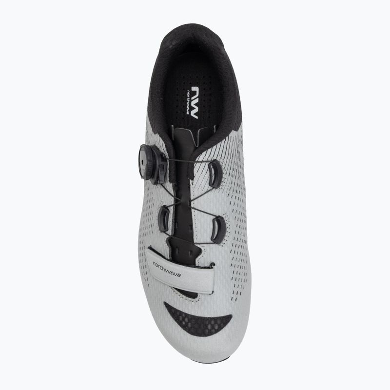 Pánska cestná obuv Northwave Storm Carbon 2 silver/reflective 5