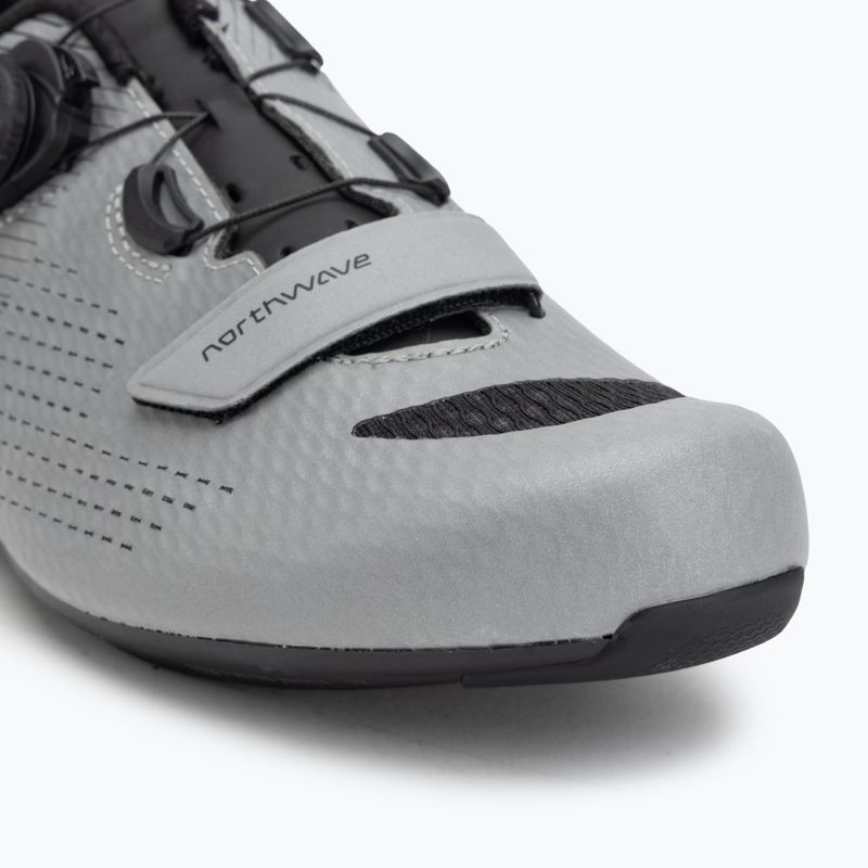 Pánska cestná obuv Northwave Storm Carbon 2 silver/reflective 7