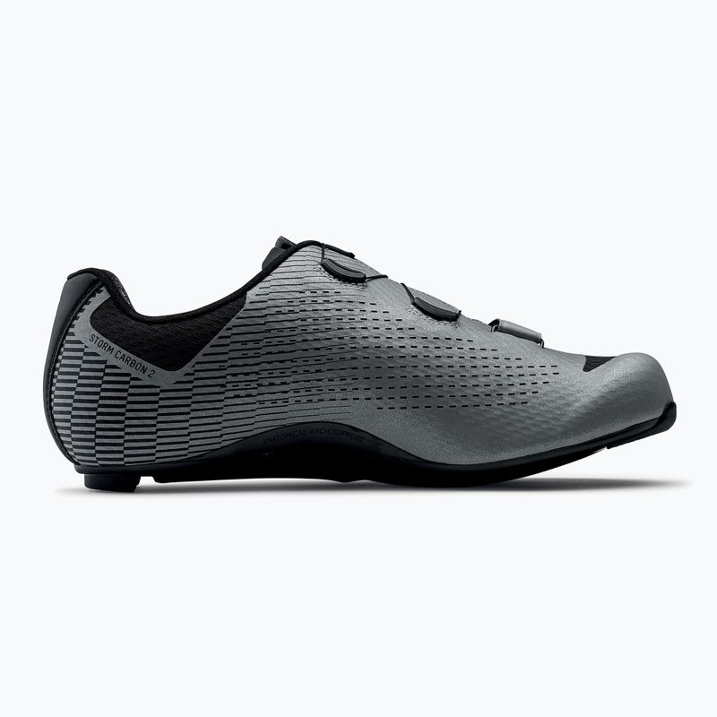 Pánska cestná obuv Northwave Storm Carbon 2 silver/reflective 2