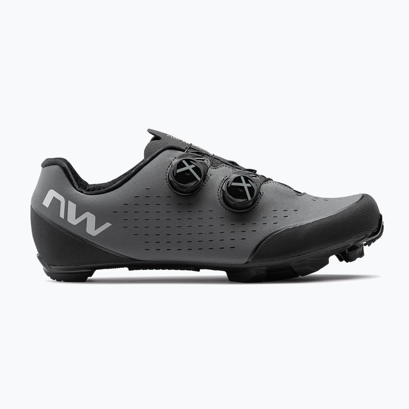 Pánska MTB cyklistická obuv Northwave Rebel 3 dark/grey 8