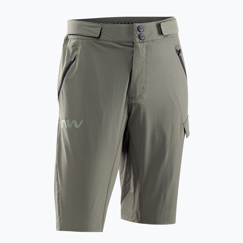 Northwave Escape Baggy pánske cyklistické šortky zelené 89221035