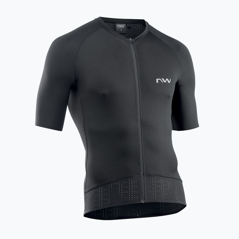 Pánsky cyklistický dres Northwave Essence SS 10 black 89221013