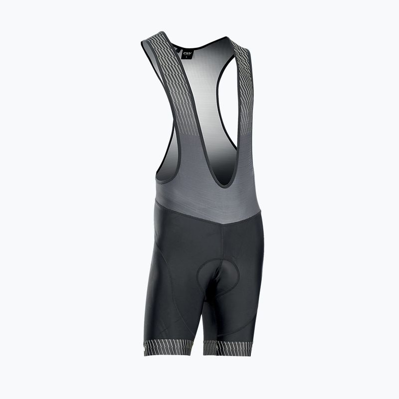 Northwave Origin Bibshort pánske cyklistické šortky black/grey 89221020 4