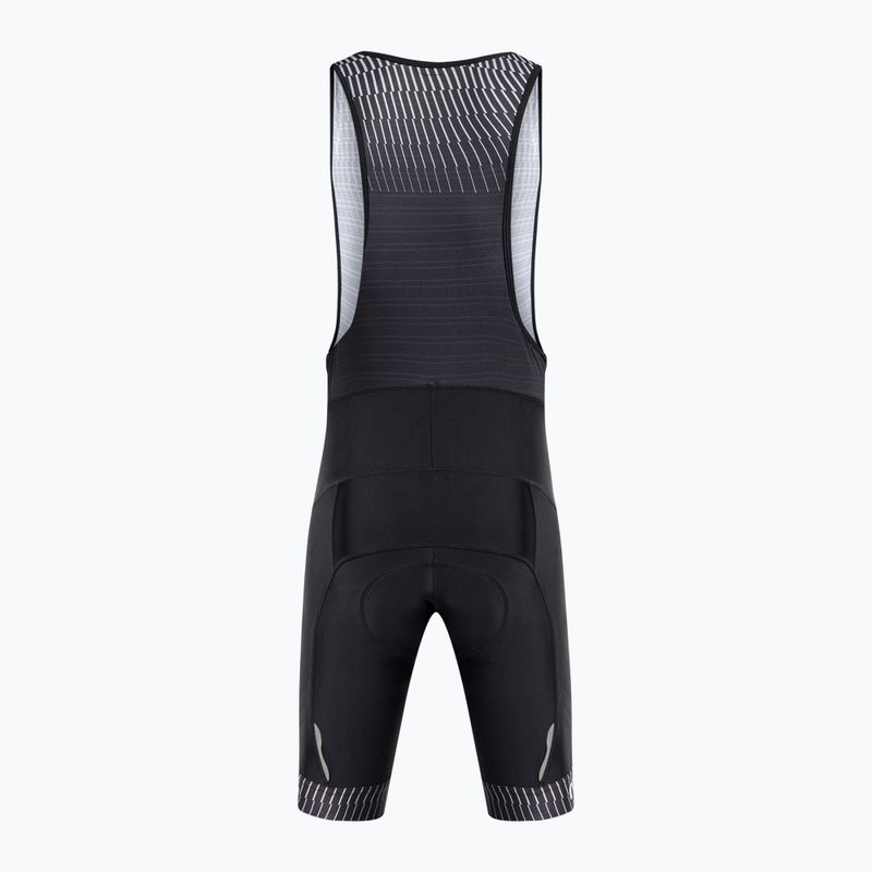 Northwave Origin Bibshort pánske cyklistické šortky black/grey 89221020 2