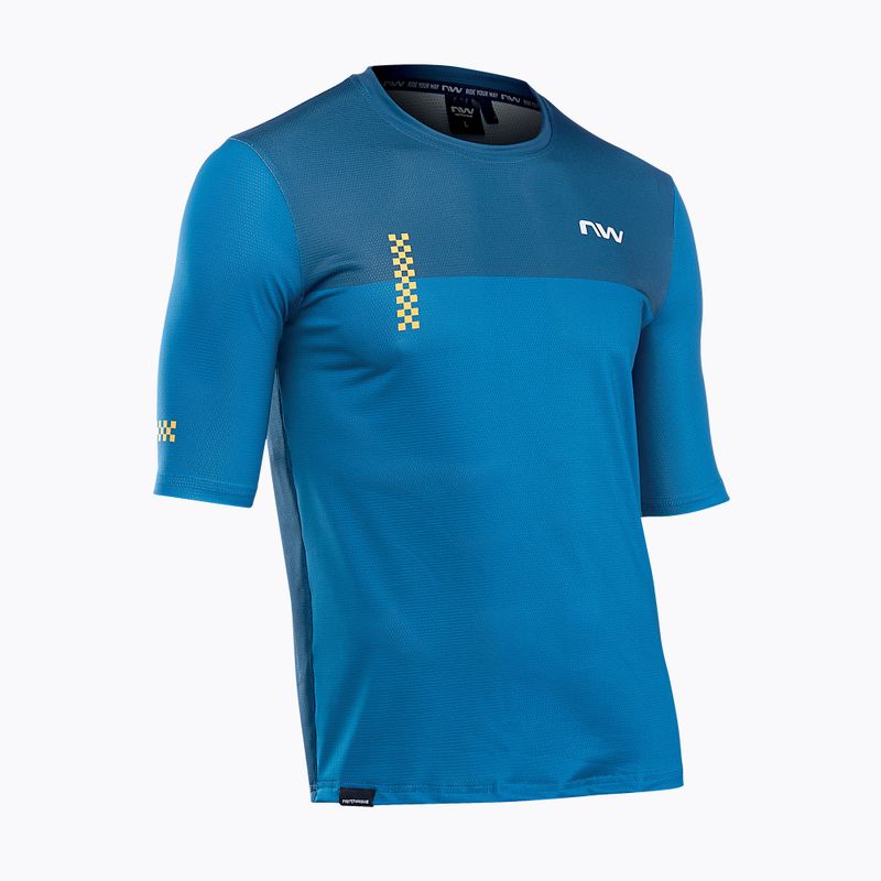 Pánsky cyklistický dres Northwave Xtrail 2 modrý 89221049