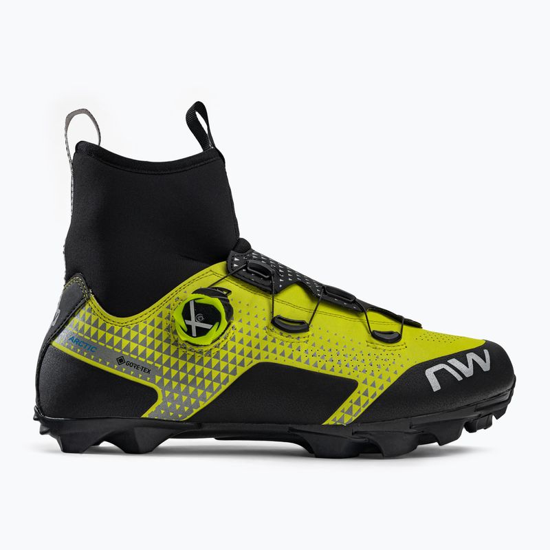 Pánska MTB cyklistická obuv Northwave CeLSius XC ARC. GTX žltá 80204037 2