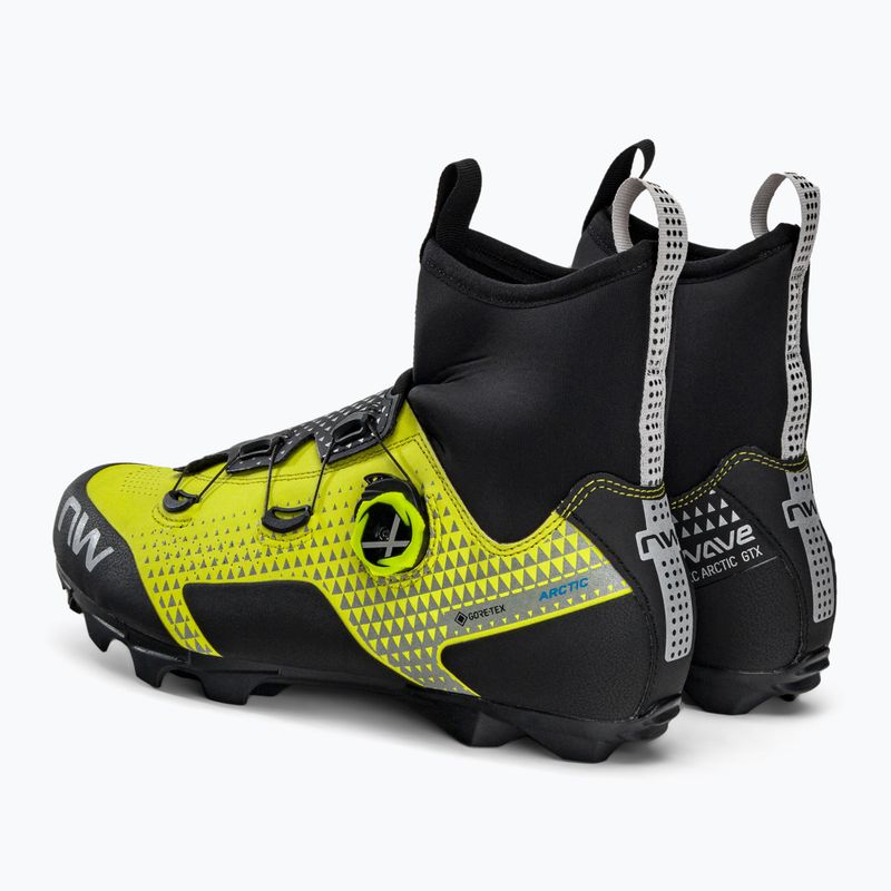 Pánska MTB cyklistická obuv Northwave CeLSius XC ARC. GTX žltá 80204037 3