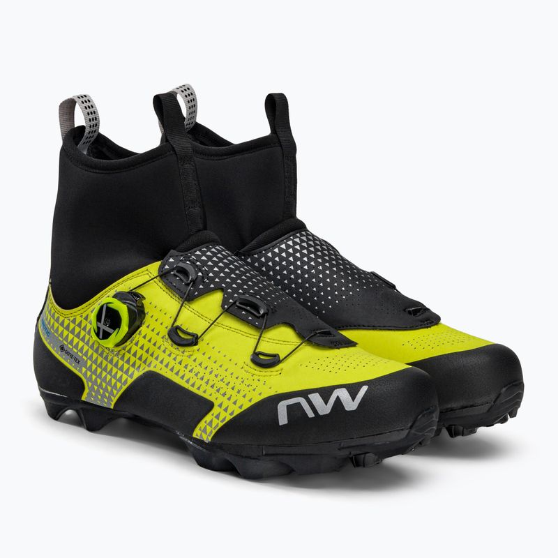 Pánska MTB cyklistická obuv Northwave CeLSius XC ARC. GTX žltá 80204037 4