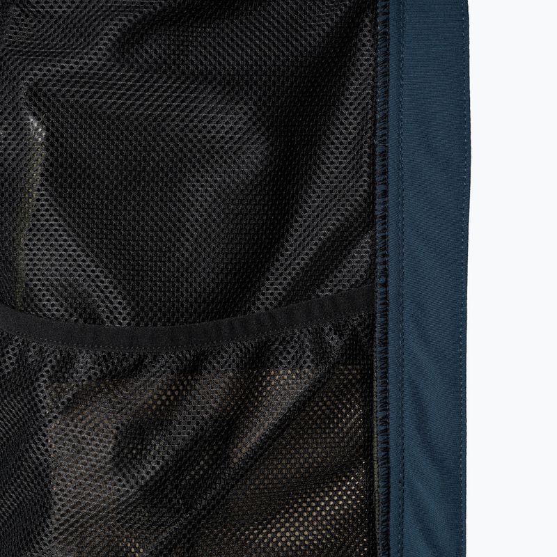 Pánska cyklistická bunda Northwave Easy Out Softshell tmavomodrá / lesná zelená 4