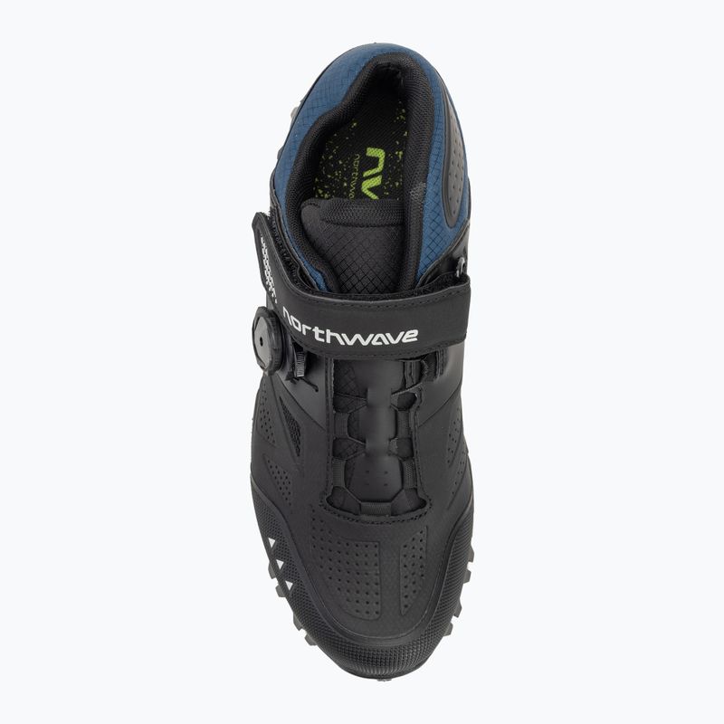 Pánske MTB cyklistické topánky Northwave Enduro Mid 2 black/deep blue 5