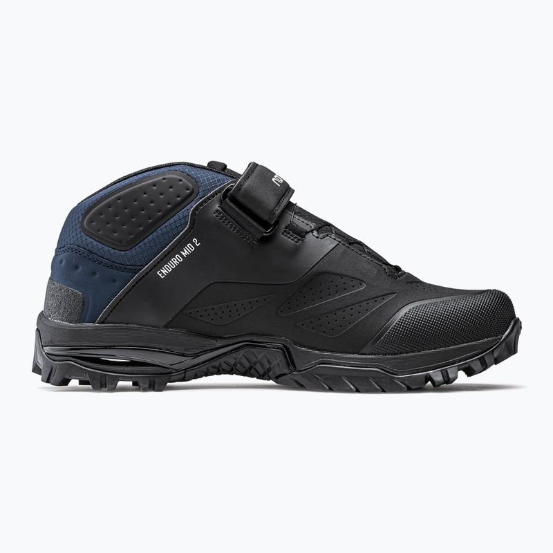 Pánske MTB cyklistické topánky Northwave Enduro Mid 2 black/deep blue 2