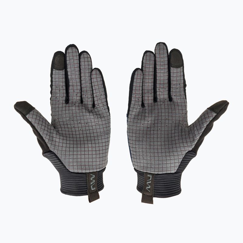Pánske cyklistické rukavice Northwave Air LF modro-šedé C8922331 2