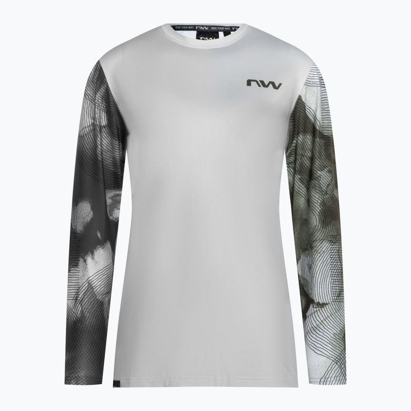 Dámsky cyklistický dres Northwave Xtrail jasnošedý 8923129