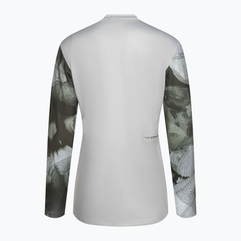 Dámsky cyklistický dres Northwave Xtrail jasnošedý 8923129 2