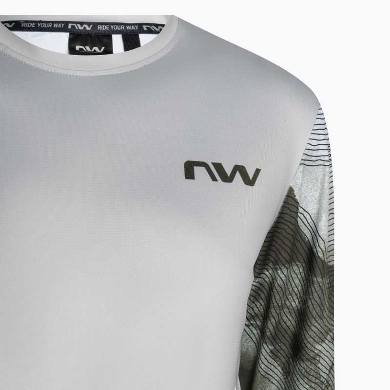 Dámsky cyklistický dres Northwave Xtrail jasnošedý 8923129 3